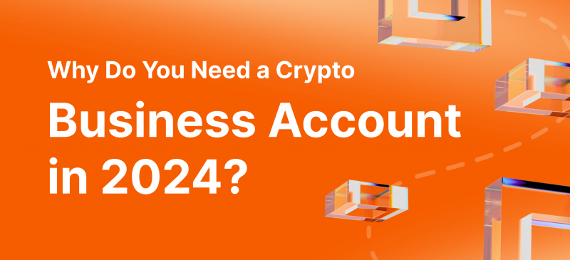 Why Do You Need a Crypto Business Account in 2024?
