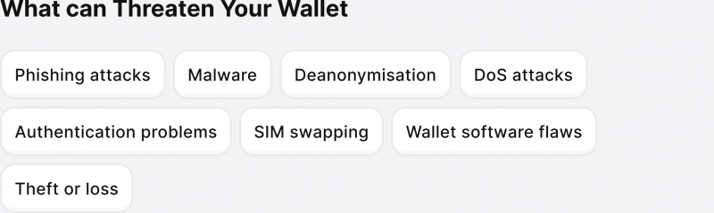 Possible wallet threats