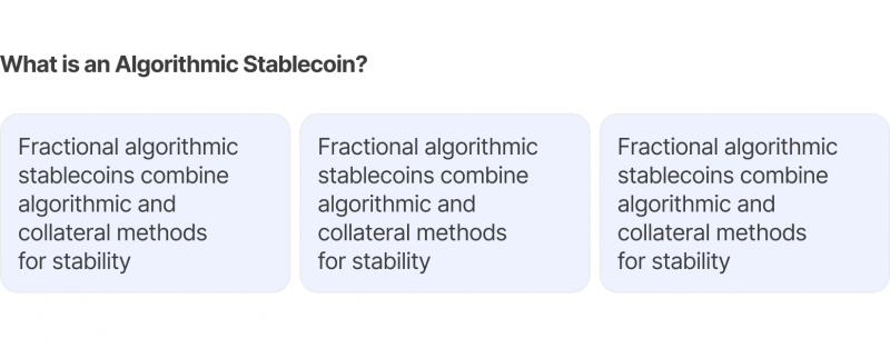 Definition of Algorithmic Stablecoin