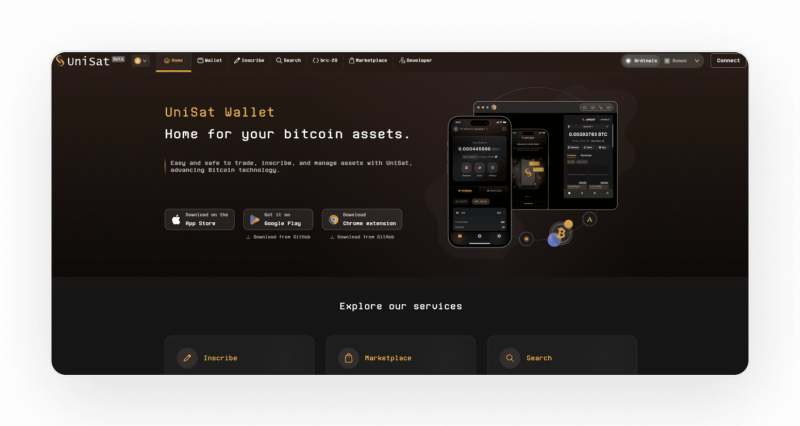 Unisat bitcoin runes