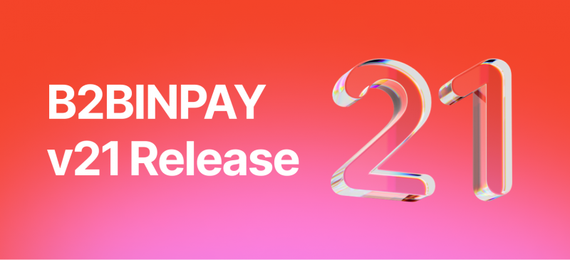 B2BINPAY v21: What's New?