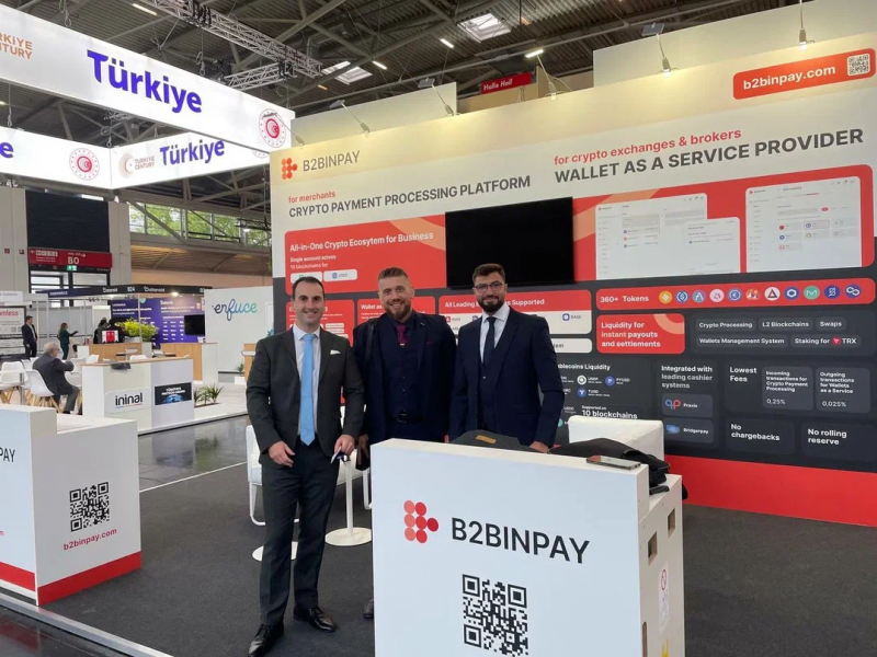 B2BINPAY Team at Seamless Europe Germany