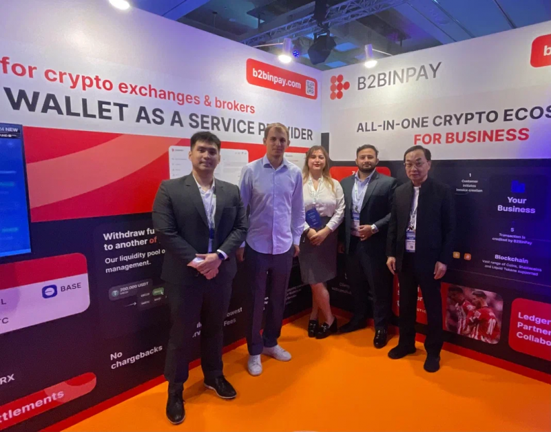 B2BINPAY at TOKEN2049 expo