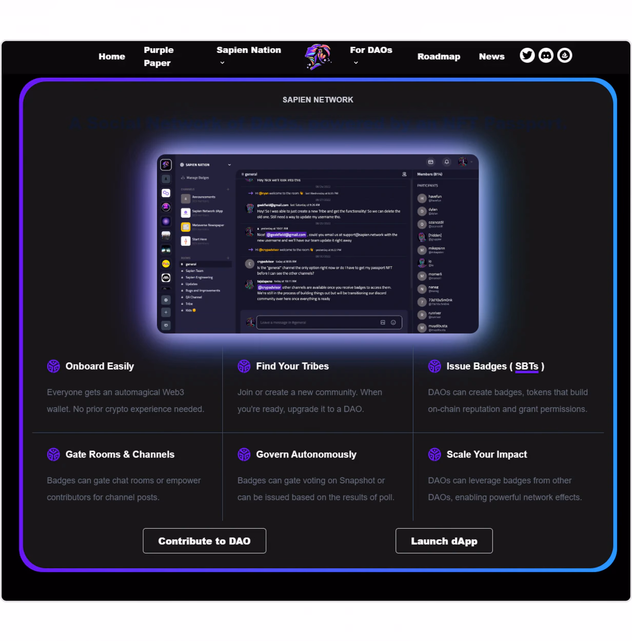blockchain social media platform Sapien