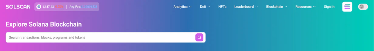 solscan explorer